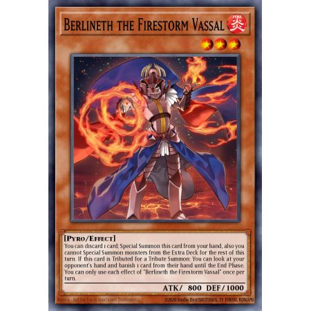 Berlineth the Firestorm Vassal (Common)