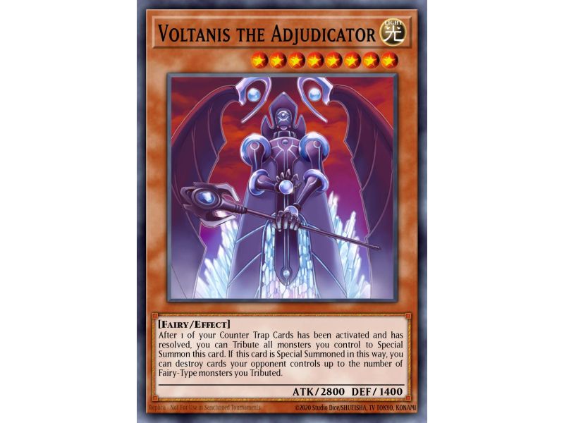 Voltanis the Adjudicator (Ultimate Rare)