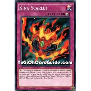 King Scarlet (Common) – The Dark Illusion | Carta YUGIOH en México