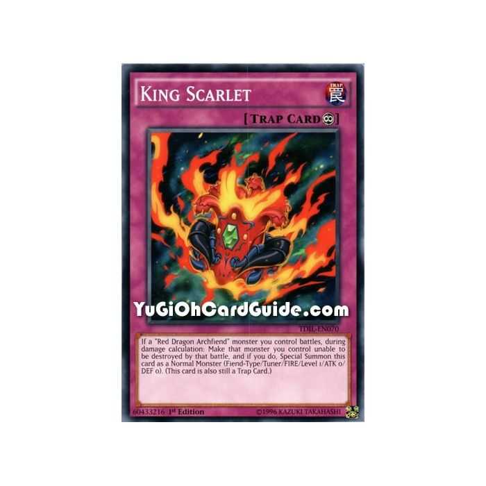 King Scarlet (Common) – The Dark Illusion | Carta YUGIOH en México