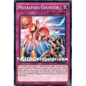 Metalfoes Counter (Common) – The Dark Illusion | Carta YUGIOH en México