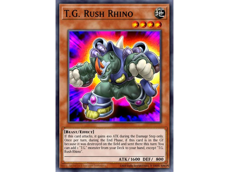 T.G. Rush Rhino (Rare)