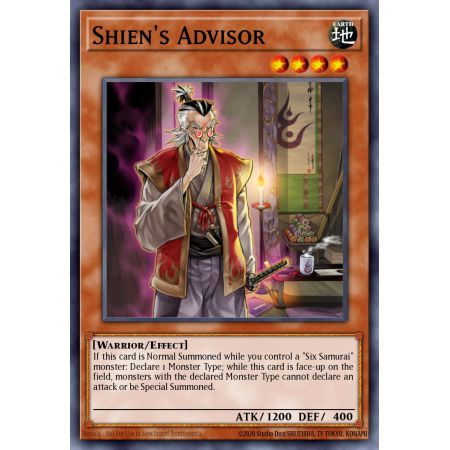 Shien's Advisor (Super Rare)
