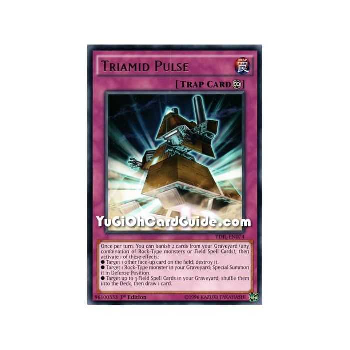 Triamid Pulse (Rare) – The Dark Illusion | Carta YUGIOH en México