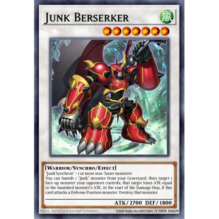 Junk Berserker (Ghost Rare)