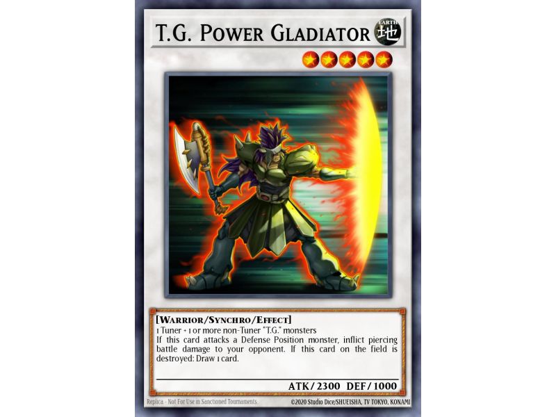 T.G. Power Gladiator (Super Rare)