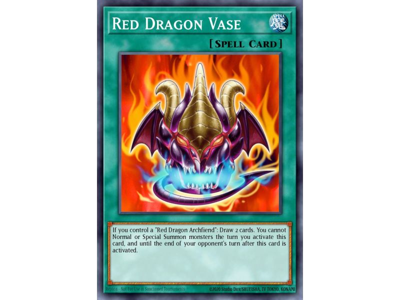 Red Dragon Vase (Common)