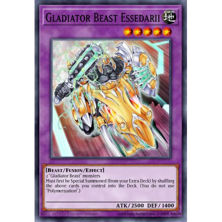 Gladiator Beast Essedarii (Ultimate Rare)