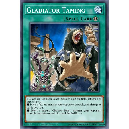 Gladiator Taming (Secret Rare)