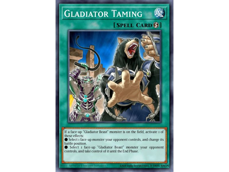 Gladiator Taming (Secret Rare)