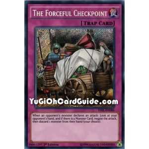 The Forceful Checkpoint (Secret Rare) – The Dark Illusion | Carta YUGIOH en México