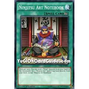 Ninjitsu Art Notebook (Common) – The Dark Illusion | Carta YUGIOH en México