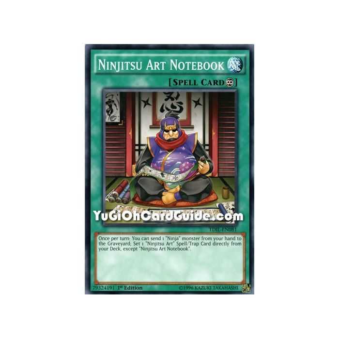 Ninjitsu Art Notebook (Common) – The Dark Illusion | Carta YUGIOH en México