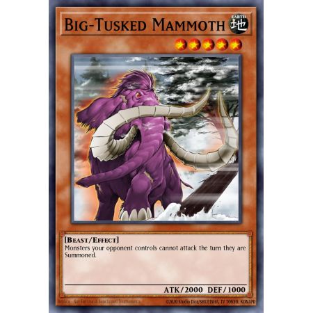 Big-Tusked Mammoth (Rare)