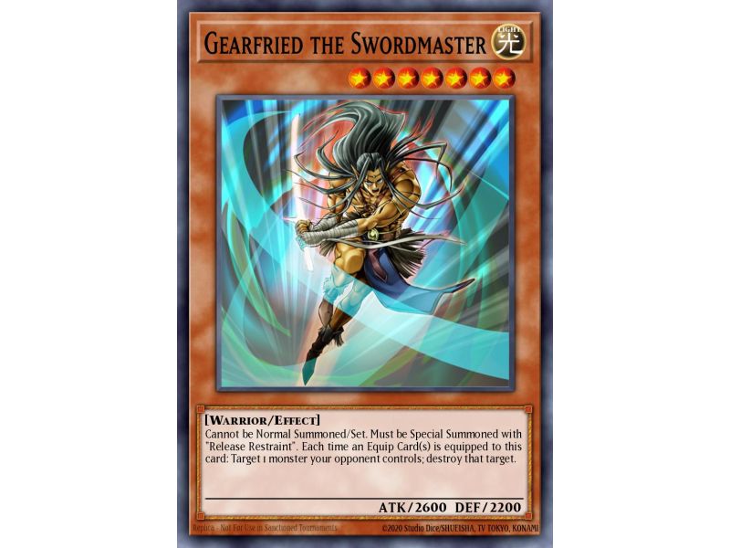 Gearfried the Swordmaster (Ultimate Rare)