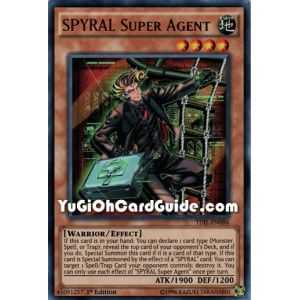 SPYRAL Super Agent (Ultra Rare) – The Dark Illusion | Carta YUGIOH en México