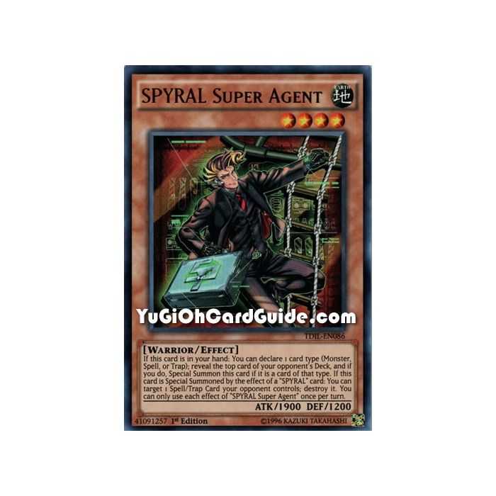 SPYRAL Super Agent (Ultra Rare) – The Dark Illusion | Carta YUGIOH en México