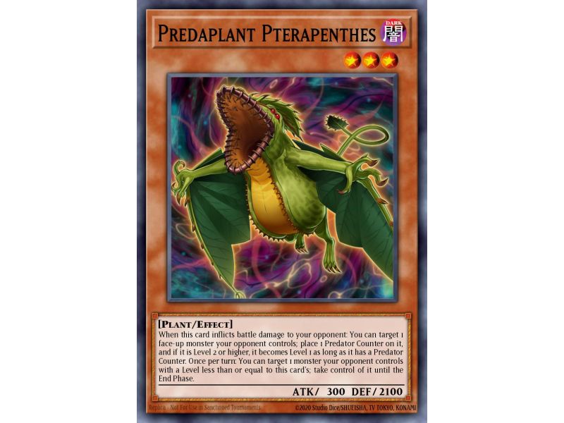 Predaplant Pterapenthes (Super Rare)