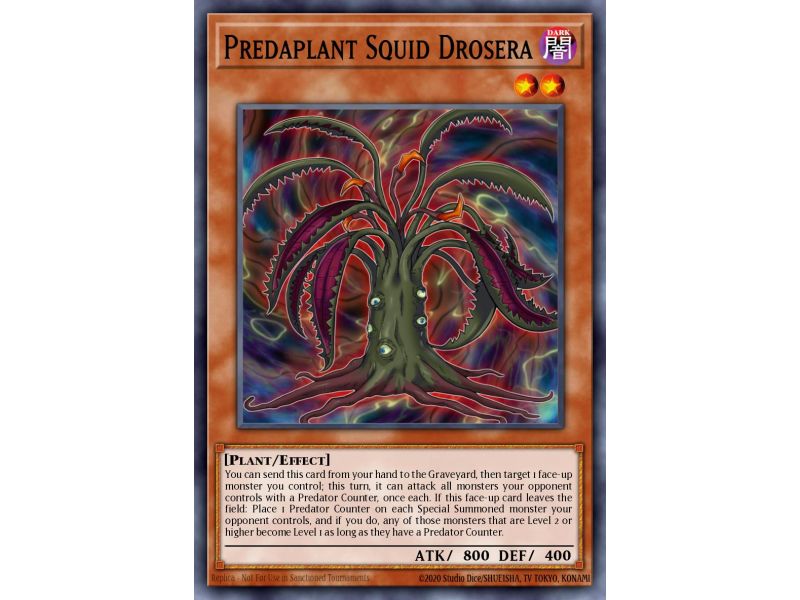 Predaplant Squid Drosera (Super Rare)