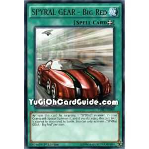 SPYRAL GEAR - Big Red (Rare) – The Dark Illusion | Carta YUGIOH en México