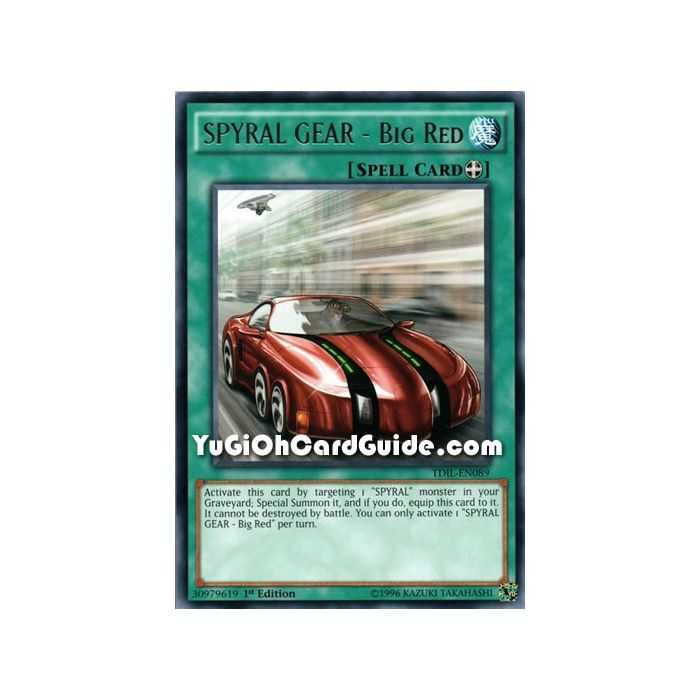 SPYRAL GEAR - Big Red (Rare) – The Dark Illusion | Carta YUGIOH en México