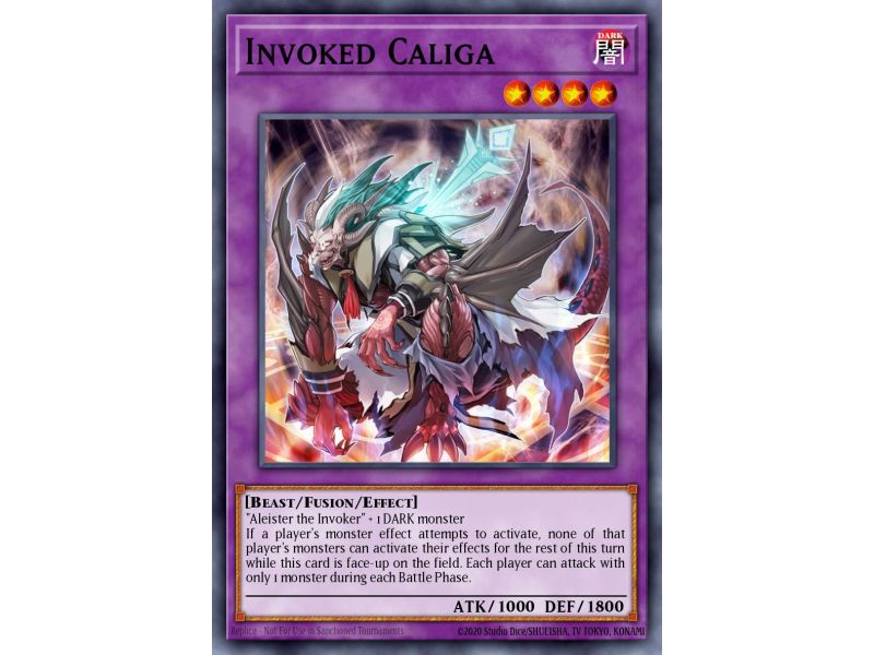 Invoked Caliga (Secret Rare)