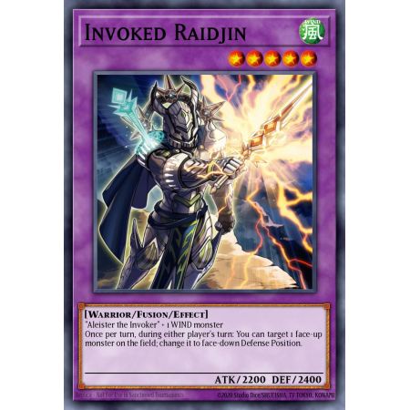 Invoked Raidjin (Secret Rare)