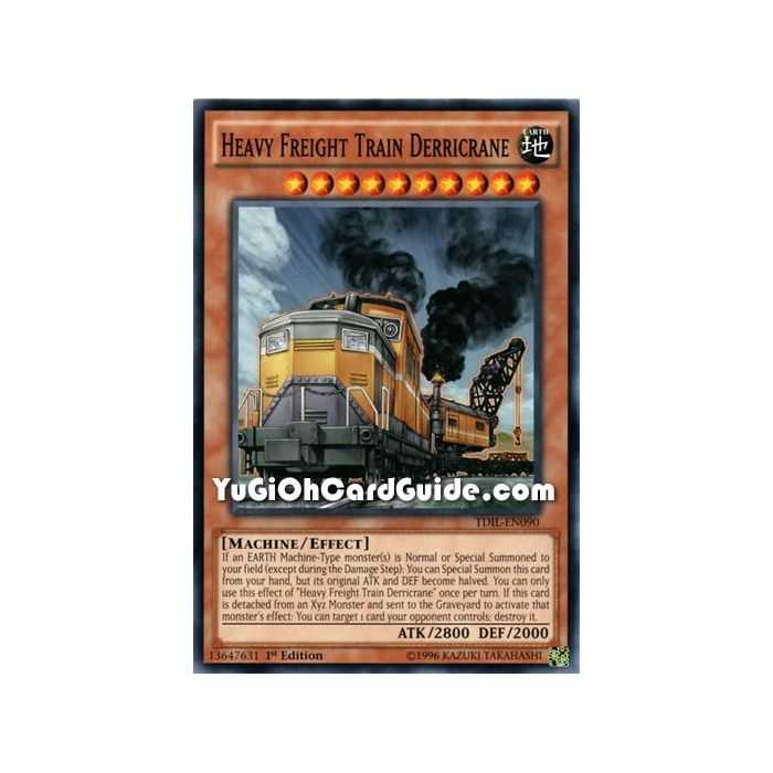 Heavy Freight Train Derricrane (Common) – The Dark Illusion | Carta YUGIOH en México