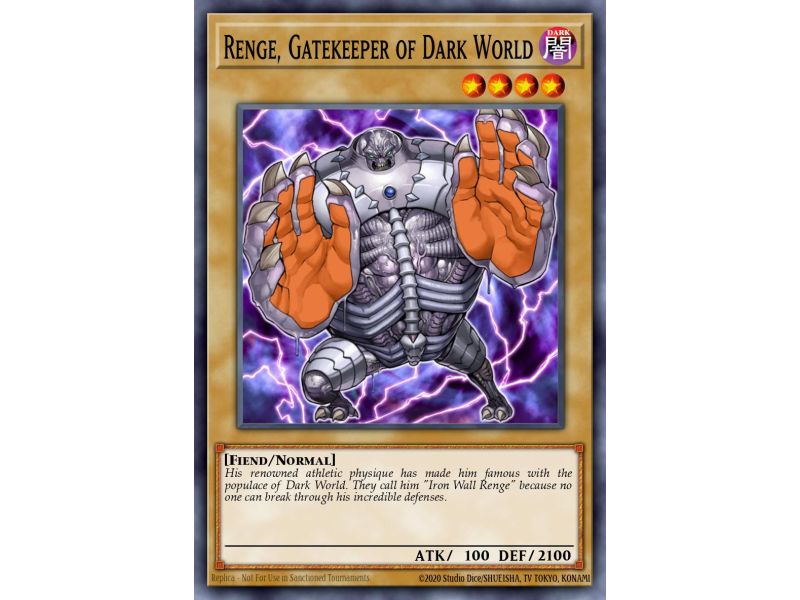 Renge, Gatekeeper of Dark World (Common)