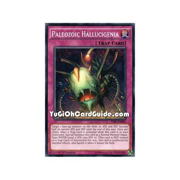 Paleozoic Hallucigenia (Common) – The Dark Illusion | Carta YUGIOH en México