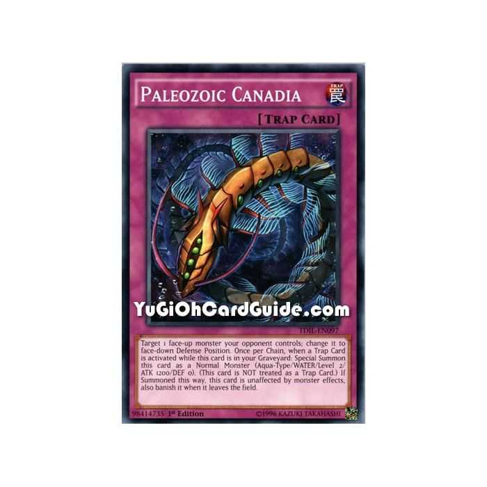 Paleozoic Canadia (Common) – The Dark Illusion | Carta YUGIOH en México