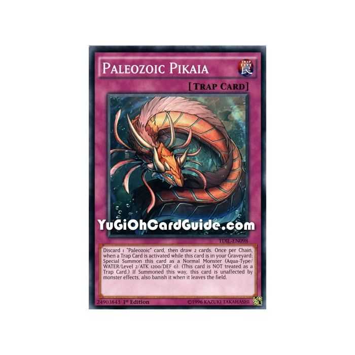 Paleozoic Pikaia (Common) – The Dark Illusion | Carta YUGIOH en México