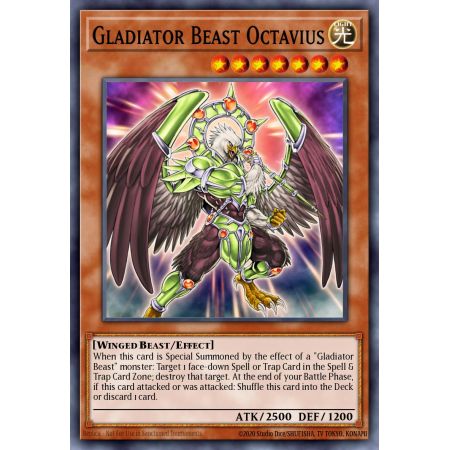 Gladiator Beast Octavius (Secret Rare)