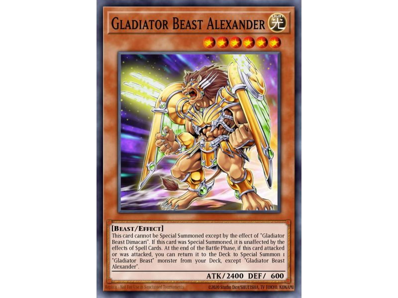 Gladiator Beast Alexander (Super Rare)