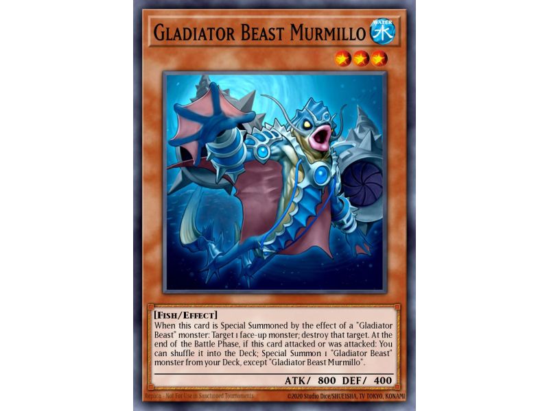 Gladiator Beast Murmillo (Rare)