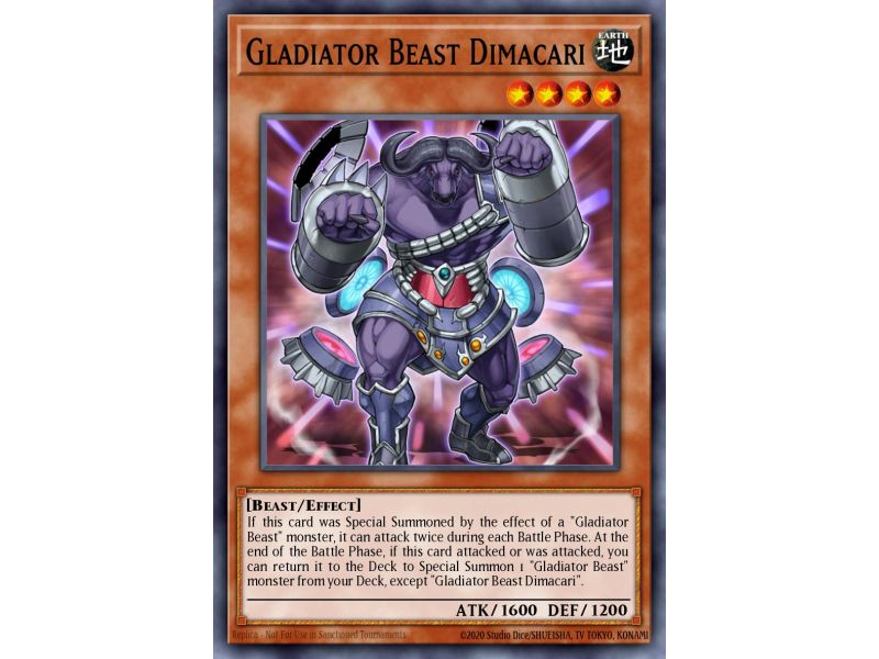 Gladiator Beast Dimacari (Common)