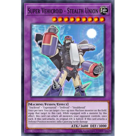 Super Vehicroid - Stealth Union (Secret Rare)