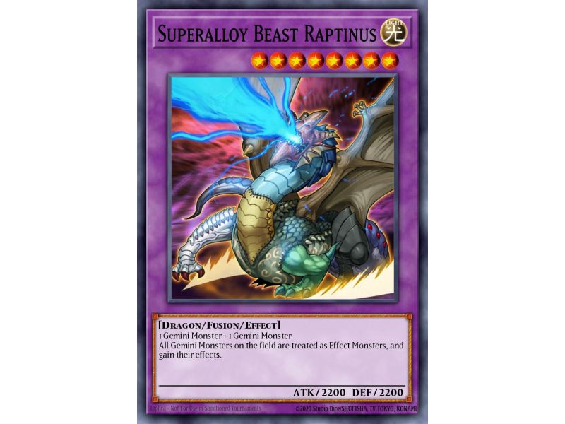 Superalloy Beast Raptinus (Common)