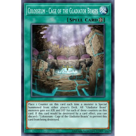 Colosseum - Cage of the Gladiator Beasts (Rare)