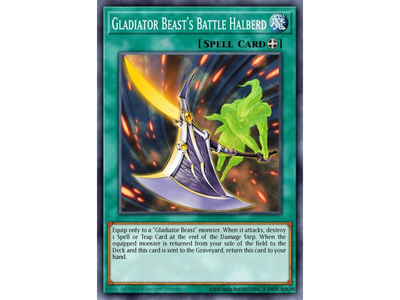 Gladiator Beast's Battle Halberd (Common)