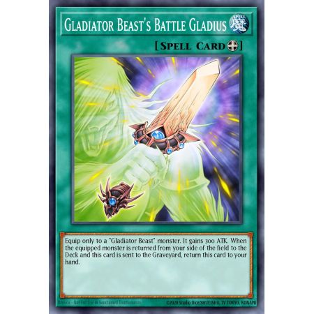 Gladiator Beast's Battle Gladius (Common)