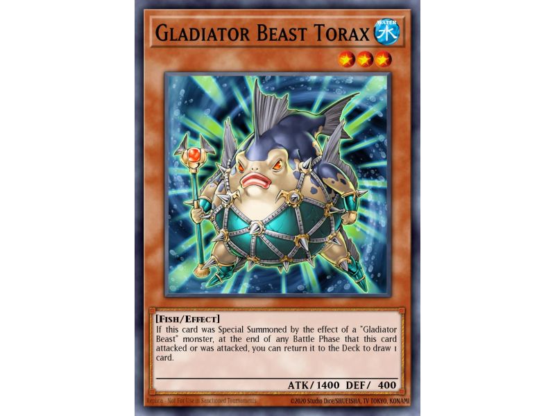 Gladiator Beast Torax (Super Rare)
