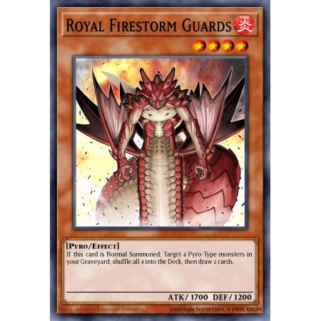 Royal Firestorm Guards (Secret Rare)