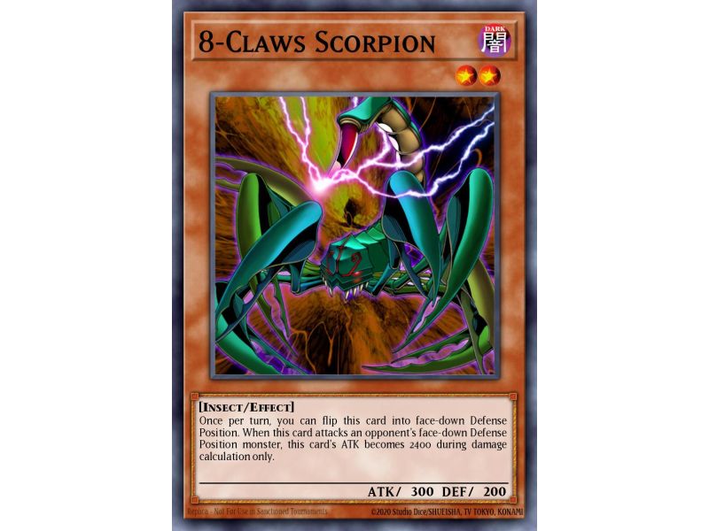 8-Claws Scorpion (Common)