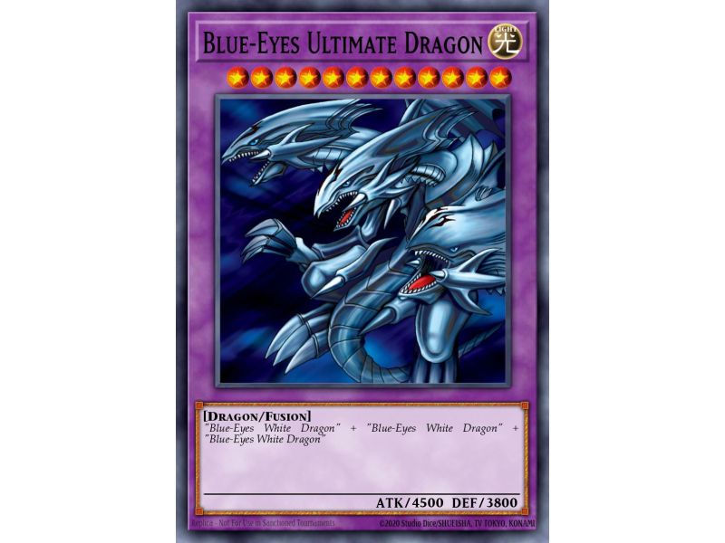 Blue-Eyes Ultimate Dragon (Gold Rare)