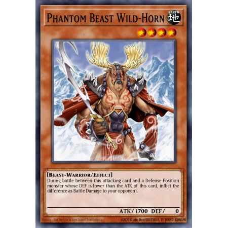 Phantom Beast Wild-Horn (Common)