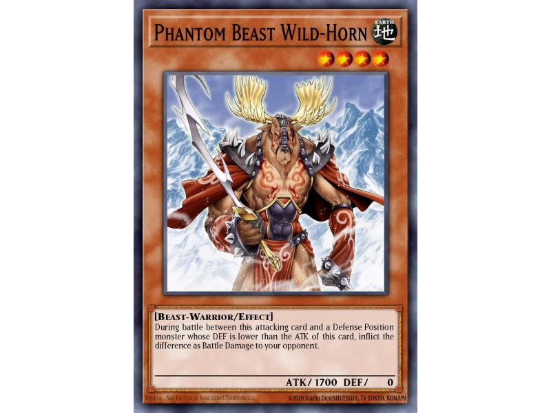 Phantom Beast Wild-Horn (Common)