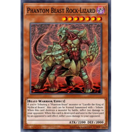 Phantom Beast Rock-Lizard (Common)
