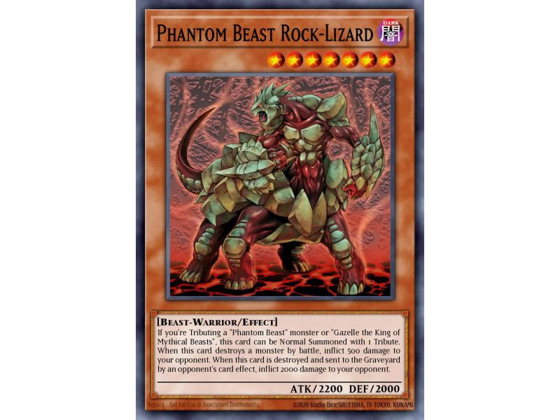 Phantom Beast Rock-Lizard (Common)
