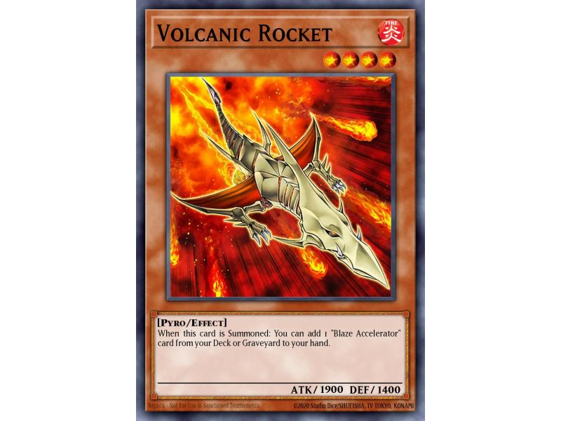 Volcanic Rocket (Gold Rare)